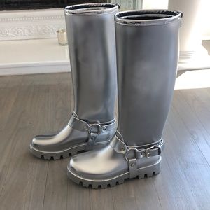 Dolce Gabbana Rubber Rain Boots Nwot 